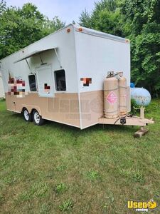1989 Kitchen Food Trailer Kitchen Food Trailer Air Conditioning Michigan for Sale
