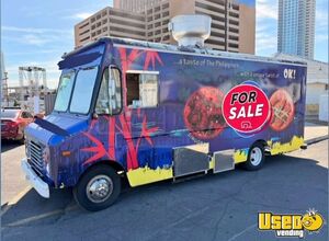 1989 P30 All-purpose Food Truck Stainless Steel Wall Covers Nevada Gas Engine for Sale