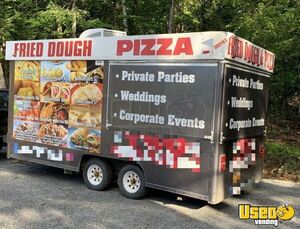1989 Pizza Concession Trailer Pizza Trailer Air Conditioning New York for Sale