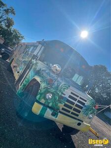 1989 School Bus All-purpose Food Truck Diamond Plated Aluminum Flooring Florida for Sale