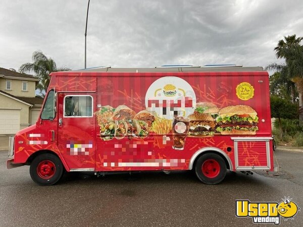 1989 Step Van Kitchen Food Truck All-purpose Food Truck California Gas Engine for Sale