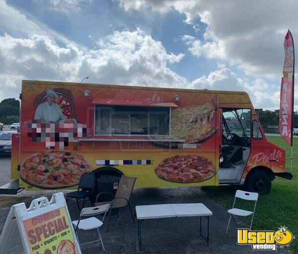 1989 Step Van Pizza Truck Pizza Food Truck Florida Diesel Engine for Sale