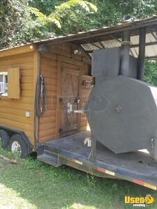 1989 Trailer With Smoker And Kitchen Barbecue Food Trailer Cabinets Maryland for Sale