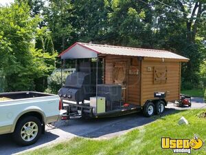 1989 Trailer With Smoker And Kitchen Barbecue Food Trailer Maryland for Sale