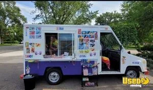 1989 Umc Utilomaster Aeromate Step Van Ice Cream Truck Concession Window Michigan Gas Engine for Sale