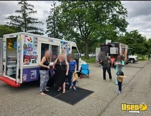 1989 Umc Utilomaster Aeromate Step Van Ice Cream Truck Electrical Outlets Michigan Gas Engine for Sale