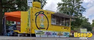 1990 Beverage Trailer Beverage - Coffee Trailer Diamond Plated Aluminum Flooring Kentucky for Sale