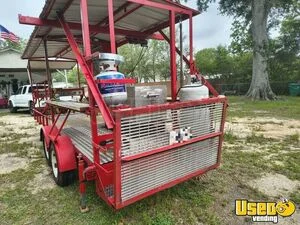 1990 Crawfish Trailer / Grass Grill Concession Trailer Chargrill Mississippi for Sale