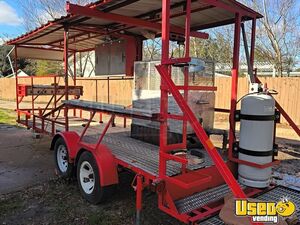 1990 Crawfish Trailer / Grass Grill Concession Trailer Spare Tire Mississippi for Sale