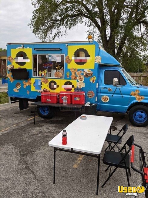 1990 E-350 Kitchen Food Truck All-purpose Food Truck Iowa Gas Engine for Sale