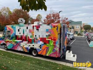 1990 Food Truck All-purpose Food Truck Diamond Plated Aluminum Flooring Virginia Gas Engine for Sale