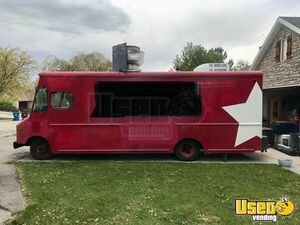 1990 Food Truck All-purpose Food Truck Stainless Steel Wall Covers Utah Gas Engine for Sale