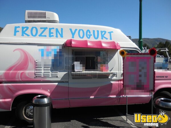 1990 Ford Econoline Ice Cream Truck California Gas Engine for Sale