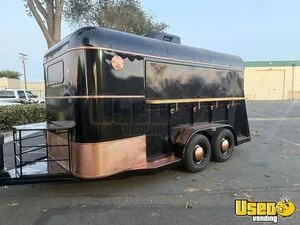 1990 Horse Trailer Concession Trailer Cabinets California for Sale