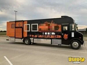 1990 Int All-purpose Food Truck Stainless Steel Wall Covers Texas Diesel Engine for Sale