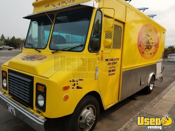 1990 Kitchen Food Truck All-purpose Food Truck California Gas Engine for Sale