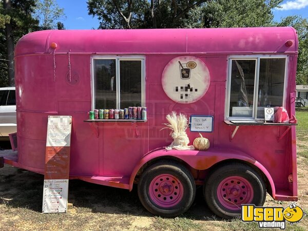 1990 Lemoade Concession Trailer Beverage - Coffee Trailer Texas for Sale