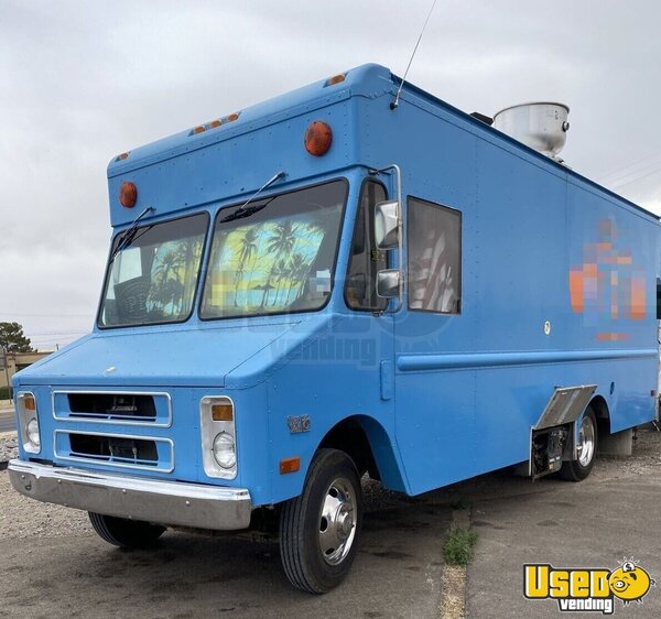 1990 P30 Step Van Kitchen Food Truck All-purpose Food Truck New Mexico Gas Engine for Sale