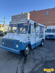1990 P35 Ice Cream Truck Air Conditioning New York Gas Engine for Sale