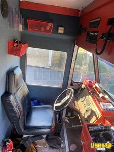 1990 P60 Pizza Food Truck Interior Lighting Maryland Gas Engine for Sale