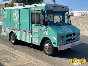 1990 P90 Ice Cream Truck Concession Window California Gas Engine for Sale