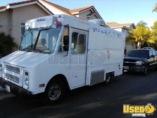 1990 Pacific Cater Truck Snowball Truck California Gas Engine for Sale