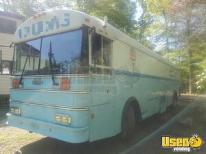 1990 School Bus Mobile Business Unit Other Mobile Business New Jersey Diesel Engine for Sale