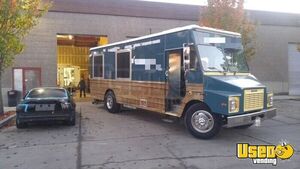 1990 Step Van Kitchen Food Truck All-purpose Food Truck California Gas Engine for Sale