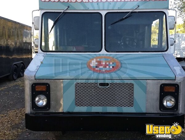 1990 Step Van Kitchen Food Truck All-purpose Food Truck California Gas Engine for Sale