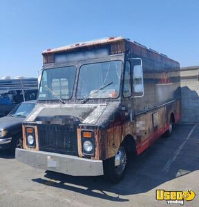 1990 Step Van Kitchen Food Truck All-purpose Food Truck Concession Window California Gas Engine for Sale