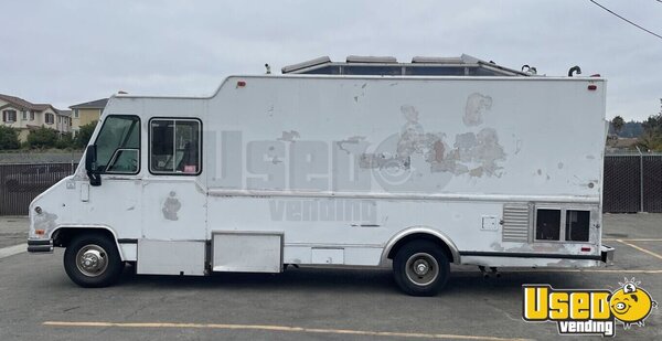 1990 Step Van Kitchen Food Truck All-purpose Food Truck Concession Window California Gas Engine for Sale