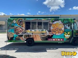 1990 Step Van Kitchen Food Truck All-purpose Food Truck Concession Window Florida Diesel Engine for Sale