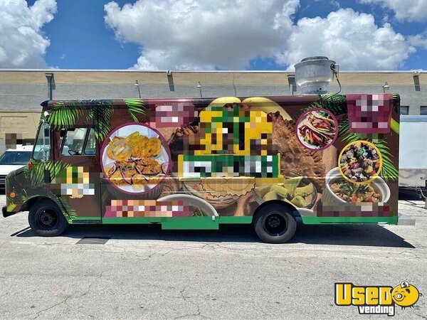 1990 Step Van Kitchen Food Truck All-purpose Food Truck Florida Diesel Engine for Sale