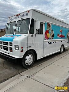 1990 Stripped Chassis Ice Cream Truck Concession Window Arizona Diesel Engine for Sale