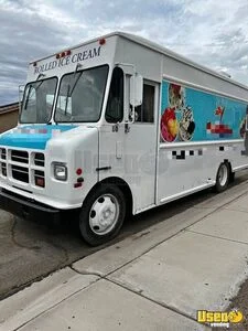 1990 Stripped Chassis Ice Cream Truck Concession Window Arizona Diesel Engine for Sale