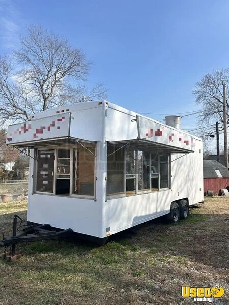 1991 25 Foot Trailer Kitchen Food Trailer Virginia for Sale
