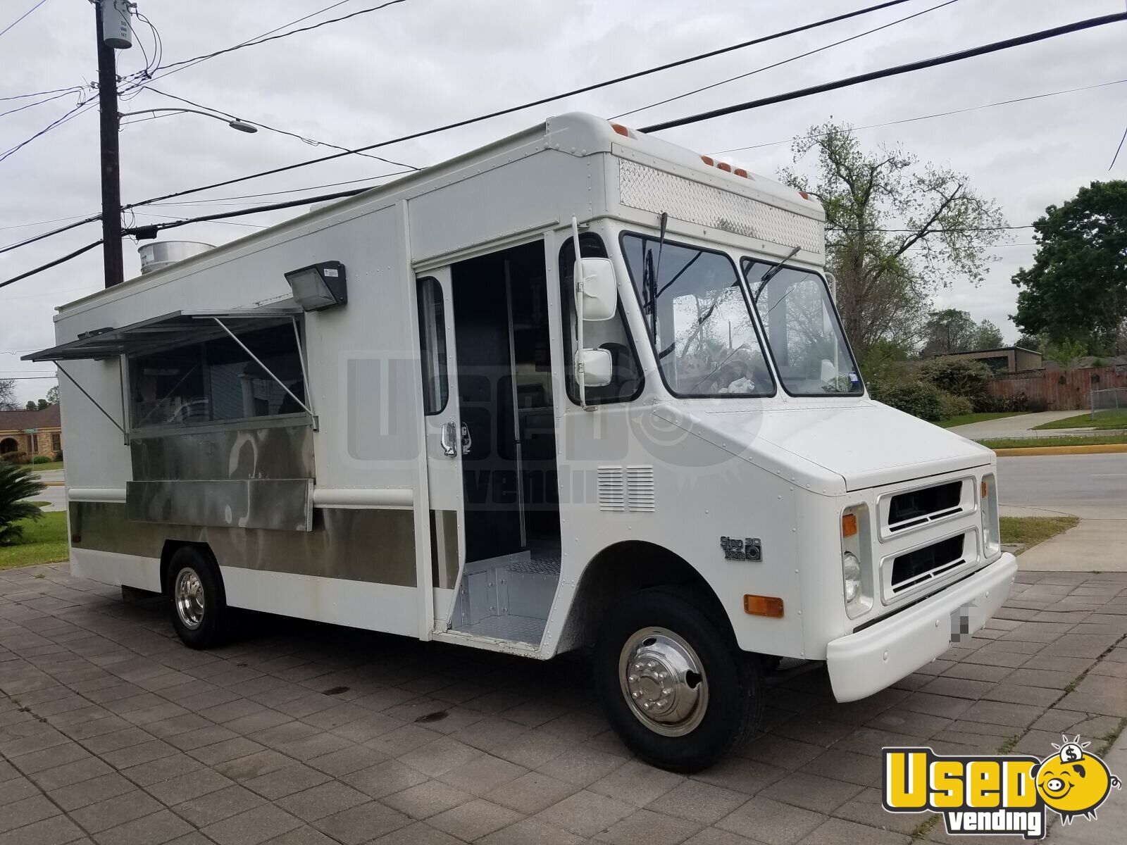 1991 Chevy Step Van Mobile Kitchen Food Truck For Sale In Texas