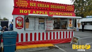 1991 Custom Ice Cream Trailer Air Conditioning Indiana for Sale