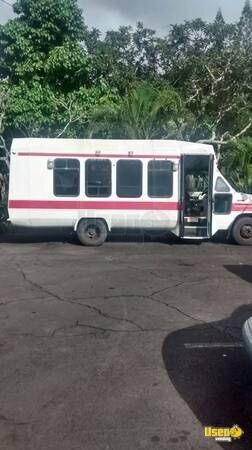 1991 Ford E350 Lunch Serving Food Truck Hawaii Gas Engine for Sale
