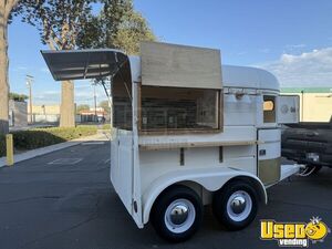 1991 Horse Trailer Beverage - Coffee Trailer Concession Window California for Sale