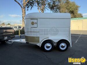1991 Horse Trailer Beverage - Coffee Trailer Exterior Customer Counter California for Sale