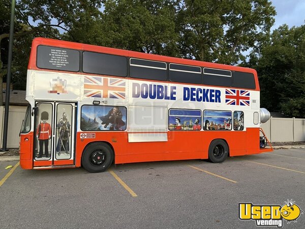 1991 Olympian Double Decker Food Truck All-purpose Food Truck Michigan Diesel Engine for Sale