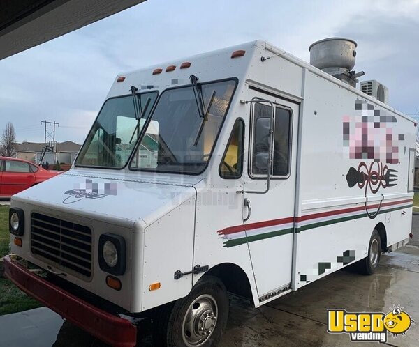 1991 P30 Step Van All-purpose Food Truck Washington Gas Engine for Sale