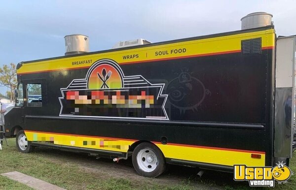 1991 Step Van Kitchen Food Truck All-purpose Food Truck Florida Gas Engine for Sale