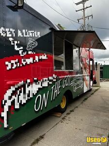 1991 Step Van Pizza Food Truck Pizza Food Truck Michigan Gas Engine for Sale