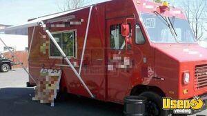1991 Workhorse Step Van Kitchen Food Truck All-purpose Food Truck New York Diesel Engine for Sale
