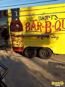 1992 1992 Hmde Barbecue Food Trailer Air Conditioning Texas for Sale