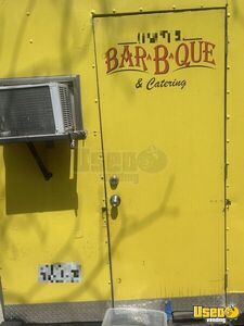 1992 1992 Hmde Barbecue Food Trailer Concession Window Texas for Sale