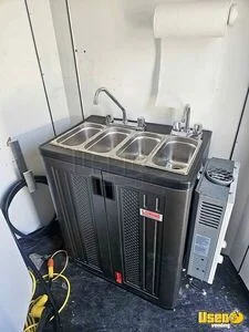 1992 Barbecue Trailer Barbecue Food Trailer Hand-washing Sink Texas for Sale