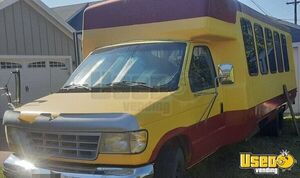 1992 E350 Food Vending Truck All-purpose Food Truck Concession Window South Dakota Gas Engine for Sale